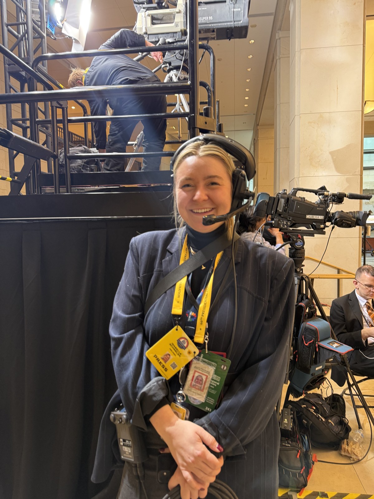 Isabelle Schmeler at a live location