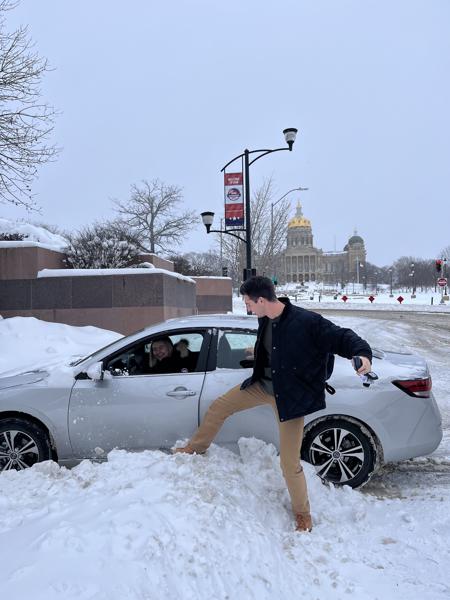 Digging out near the Capitol